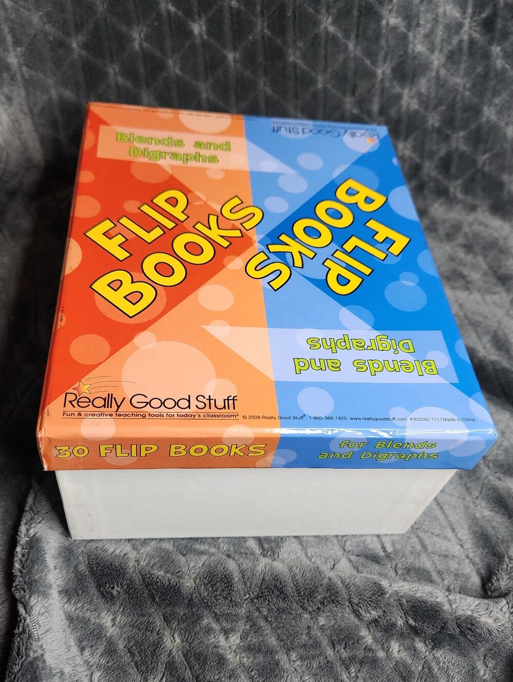 Really Good Stuff Blends & Digraphs Phonics Flip Books Set of 30 MPN 303240